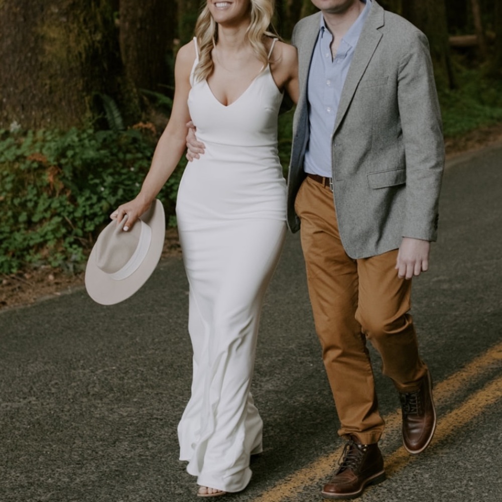 LULUs White maxi dress